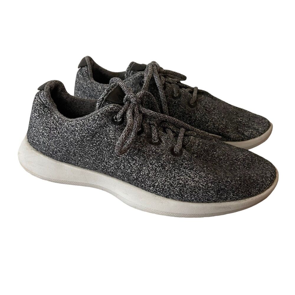 Allbirds Mens 10 Wool Runner Sneakers Lace Up Comfort Gray Athletic Shoes - Picture 5 of 9